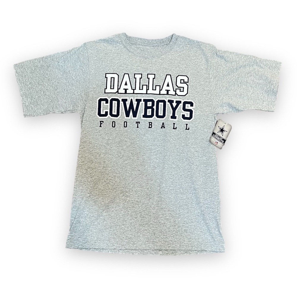 NWT Dallas Cowboys Football Grey Short Sleeve T-shirt